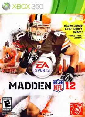 Madden NFL 12 (USA) box cover front